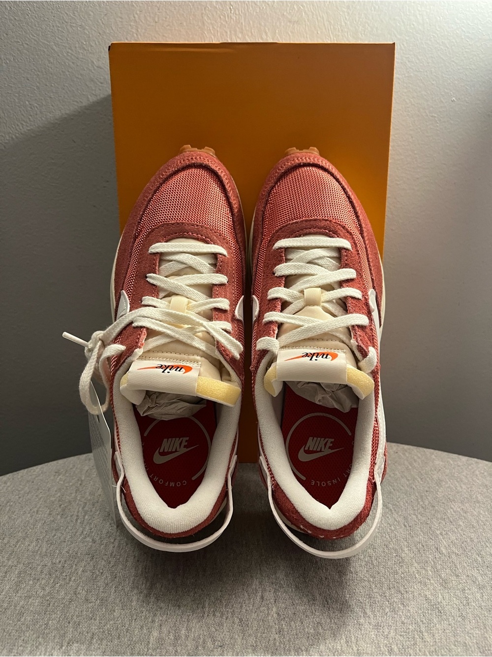 Nike Waffle Debut Vintage Adobe Sail Coconut milk Women's Shoe Size 8 DX2931-600 - Picture 8 of 11